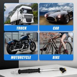 Air Chuck Heavy Duty Compressor Extended Reach Air Chuck Heavy Duty Air Chuck Closed Ball Tire Chuck Secure & Versatile For