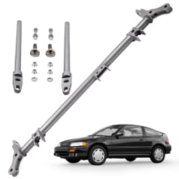 Front Competition Traction Control Tie Bar Kit For Honda Civic CRX 1988-1991