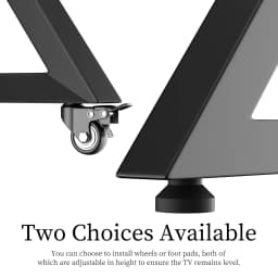 Adjustable Height Rolling TV Floor Stand Industrial Television TV Mount Bracket for 40-75 Inches Max Load 80KG