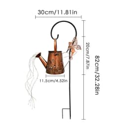 Landscape Solar Lights Butterfly Solar Garden Lights Landscape Waterproof Decoration Metal Outdoor Lights For Courtyard Walkways