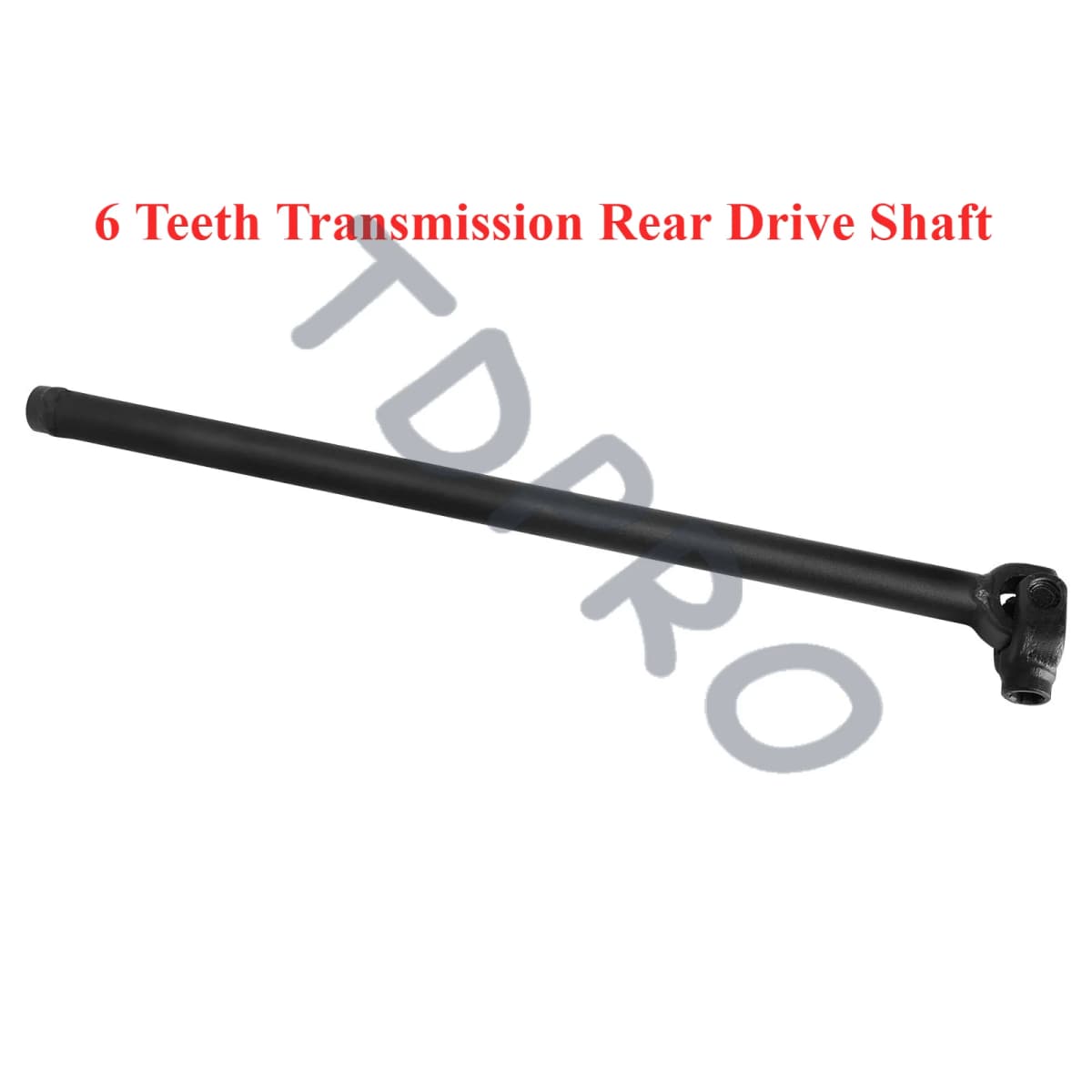 TDPRO 28.4" 6 Teeth Transmission Rear Drive shaft For DIY Go Kart Quad ATV UTV Buggy 4WD