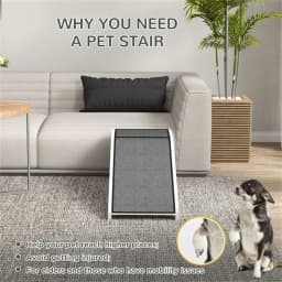 Pet Ramp dog cat pets a rest Flat surface durability Carpet surface pet safety Anti-slip surface cat dog Pet Ramp