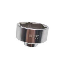 Car Oil Filter Remover Tool Professional Filter Socket Tool Socket Remover 36mm Filter Cover Wrench Oil Filter Tool Heavy Duty