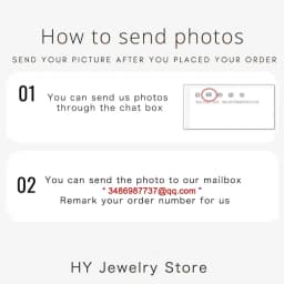 HAOHUPO Personalized Eyes Photo Fashionable Couple Necklace Customized Pendant Engravable Picture Stainless Steel Gifts for Boy