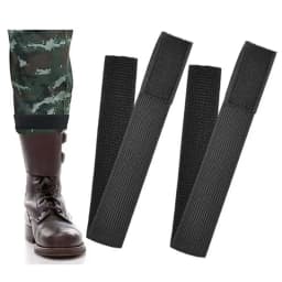 Trousers Blouses Straps 6X Elastic Boot Bands Straps With Hook And Loop Polyester Nylon Adjustable Cowboy Boot Straps