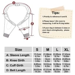Dog Front Elbow Brace 1 Pair Dog Shoulder Elbow Brace Stain-resistant Wear-Resistant Breathable Knee Pad Pet Shoulder Recovery