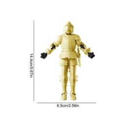 Action Figure 3D Printed Stress Relief Toy Multi-Jointed Robot Action Figure Collectible Action Figure For Collectors Desktop