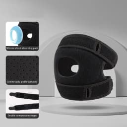 Knee Brace Patella Stabilizer Adjustable Patellar Tendon Support For Sports Breathable Knee Brace For Postoperative Recovery