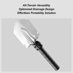 Camping Shovel Folding Multifunctional Folding Shovels for Digging Lightweight High Strength Entrenching Tool for Backpacking
