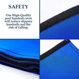 Pool Railing Covers Inground Pool Handrail Safety Cover Anti-Scald Spa Rail Safety Sleeve For Park Outdoor Garden Community