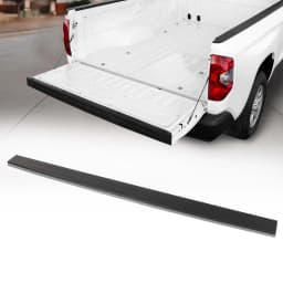 Rear Tailgate Cap Molding Protector Cover Spoiler Fit for Toyota Tundra 2014-2018 Tailgate Bed Upper Top Cap Cover Black Durable