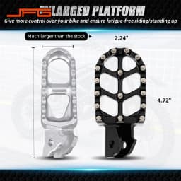 E-bike Foot Peg For CRF230 Surron Talaria Motorcycles CNC Parts Footpeg Footpedal Electric Dirt Bicycle Pedal Off-Road Motocross