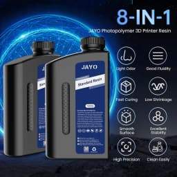 JAYO 6KG Standard / ABS-Like 3D Printer Resin 1000G/Bottle 405nm Rapid UV-Curing Photopolymer Resin For LCD 3D Printer Material