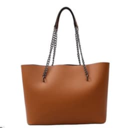 Wholesale Handle Chain Pu Tote Shoulder Handle Chain Pu Tote Women Underarm