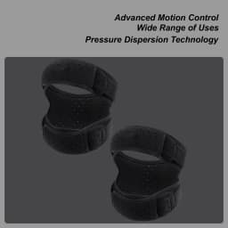 Patella Knee Brace Patella Sleeve For Adults 2 Pieces Supportive Non-Slip Knee Sleeve Brace For Basketball Gym Tennis