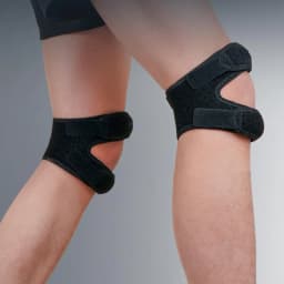 Patella Knee Brace Patella Sleeve For Adults 2 Pieces Supportive Non-Slip Knee Sleeve Brace For Basketball Gym Tennis