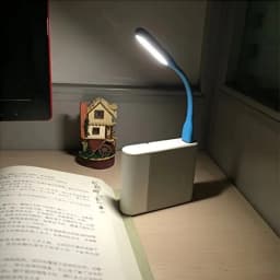 Christmas Mini USB Gooseneck Structure Adjustable Lamp - 10-Pack LED Notebook Computer Keyboard Laptop Flexible Decoration Light