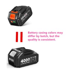 Rechargeable Lithium Battery 4.0Ah For Makita 21V Power Tool Cordless Saw Drill Grinder Blower Wrench Replacement Li-ion Battery