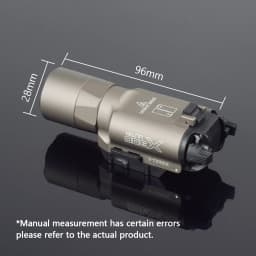 US Hot Tactical X300 Ultra Surefire X300U Light Airsoft LED Scout Flashlight G17 G19 Spotlight Picatinny Rail Lights