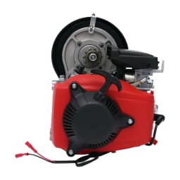 49CC 4-Stroke Power Engine Kit for Bicycle, Belt Drive Bike Motor Conversion Set Kit, Air-Cooled OHV Engine for 26"-28" V-Frame Bikes