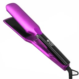 Plasma Hair Straightener 500F Ceramic Plate Fast Heat Flat Iron Smooth Frizz Professional Hair Styling Tool Dual Voltage