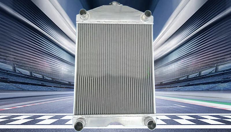 Fit Ford 2N/8N/9N tractor w/flathead V8 engine aluminum radiator