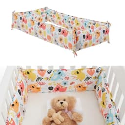 Baby Bed Protector Crib Bumper Pads Baby Bed Bumper Kids Safety Bed For Boys And Girls Safe Protector Liner For Crib 4 Sides