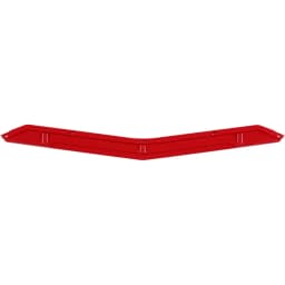 4 pcs Gloss Black Red Front Bumper Lip Splitter Spoiler Body Kits For Acura TLX A-Spec