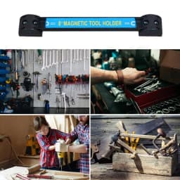 Magnetic Tool Holder Heavy-duty Magnet Tool Bar Strip Rack Space-Saving And Strong Metal Organizer Storage Rack for Knife Wrench