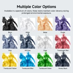 ANYCUBIC ABS Pro 2 Resin 405nm Photosensitive Polyresin High Precision with Minimal Shrinkage for LCD 3D Printer