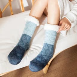 Floor Socks Indoor Fuzzy Socks For Women Comfortable Gripper Slipper Socks Anti-Skid Fuzzy Sleeping Socks Pregnant Women Gift