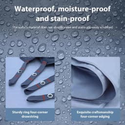 Camping Mat Waterproof Camping Tarp Picnic Mat Beach Blanket Multifunctional Tent Footprint Sun Canopy Ground Sheet for Hiking