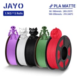 JAYO PLA / PLA Plus/ SILK PLA / PLAMeta/TPU SILK/ABS / PETG 3D Filament 1.75mm 0.65/1.1KG 3D Printer Filament PLA Rainbow 5Roll
