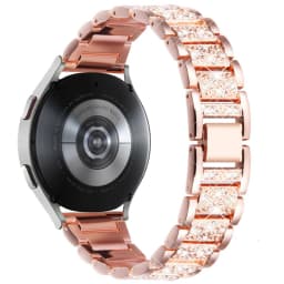 20mm 22mm Band for Samsung Galaxy Watch 4/5/6/Classic/Pro 40 44mm Diamond Stainless steel bracelet correa Huawei GT 2e/3/4 strap