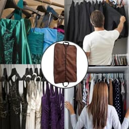 Garment Bags For Dance Costumes Portable Dust-Proof Suit Bag Oxford Cloth Suit Bag Suit Cover Protector For Shirt T-Shirt Skirt