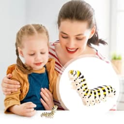 Insect Animal Caterpillar Scorpion Frog Model Action Figures Fun Pressure Reduction Anti Stress Toy Kid Gift