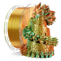 Conjure Silk PLA Magic Matte PLA 1.75mm Dual/Tri Colors Filament Plastic 1KG High Quality For FDM 3D Printers Material