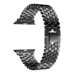 Stainless steel strap for Apple watch band 38mm 42mm Fish-scale Metal Belt Link bracelet iWatch Series 3 4 5 se 6 40mm 44mm band