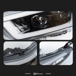 AKD Head Lamp for Toyota HILUX REVO LED Headlight 2021-2022 Headlights HILUX DRL Turn Signal High Beam Angel Eye Projector Lens