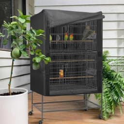New Bird Cage Cover Washable Good Night Bird Cage Waterproof Aviary for Parrot Cage Pet Dust Covers Oxford Cloth Hood