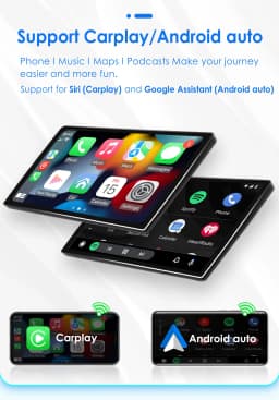 2 din Carplay Android Auto Radio For Toyota Corolla Verso AR10 2004-2009 Car Multimedia GPS autoradio RDS DSP 4G Octa Core 7862