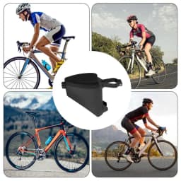 Bikes Saddle Bag Large Capacity Bikes Frame Bag Bicycles Saddle Bag Streamlined Rear Rack Bag Bicycles Rack Bag For Tools Spare