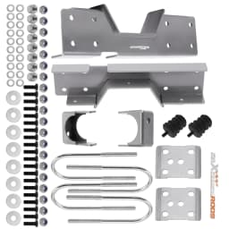 Rear 8" Drop Lower Flip & C-Notch Kit For Chevy Silverado GMC Sierra C3500 88-98