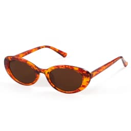 SORVINO Leopard Brown Small Oval Women's Sunglasses 2024 New Fashion Purple Sexy Retro Colorful Sun Glasses Shade UV400 Eyeglass