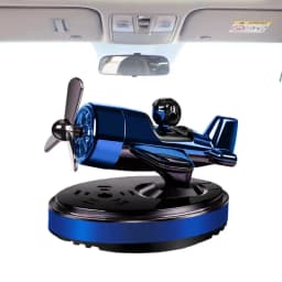 Car Air Freshener Diffuser Solar Helicopter Interior Accessories Decoration Propeller Rotating Auto Perfume Diffuser Supplies