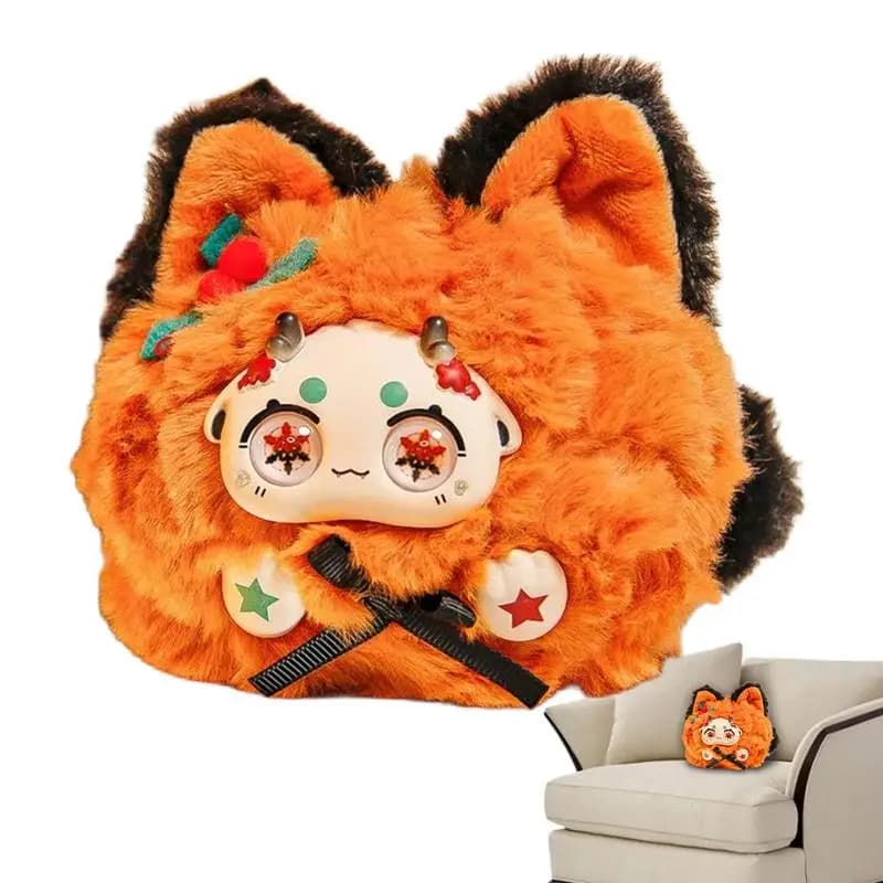 Stuffed Character Plush Toys Soft Cartoon Character Stuffed Pillows Soft Stuffed Characters Skin-Friendly & Cute Doll For Kids