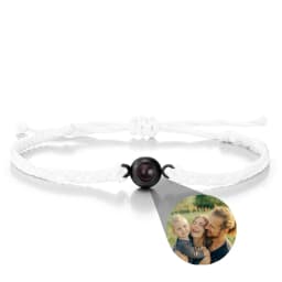 Wholesale Custom Photo Bracelet Personalized Photo Projection Bracelet Black Projection Bracelet for Men Birthday Christmas Gift