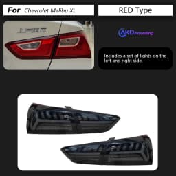 Car Lights for Chevrolet Malibu LED Tail Light 2016-2022 Malibu Rear Stop Lamp Brake Signal DRL Reverse Automotive Accessories