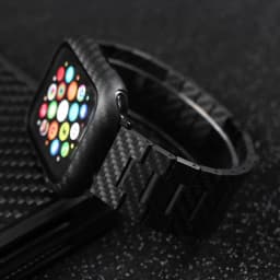 Carbon fiber for apple watch ultra 2 49mm band 45mm 44mm 40mm 41mm 38/42mm pattern Bracelet iwatch Series 9 8 7 6 5 4 3 SE strap
