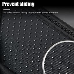 Leather Car Armrest Mat Uiversal Interior Auto Armrests Storage Box Mats Dust-proof Cushion Cover Armrest Protector W/Organizer